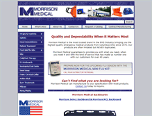 Tablet Screenshot of morrisonmed.com